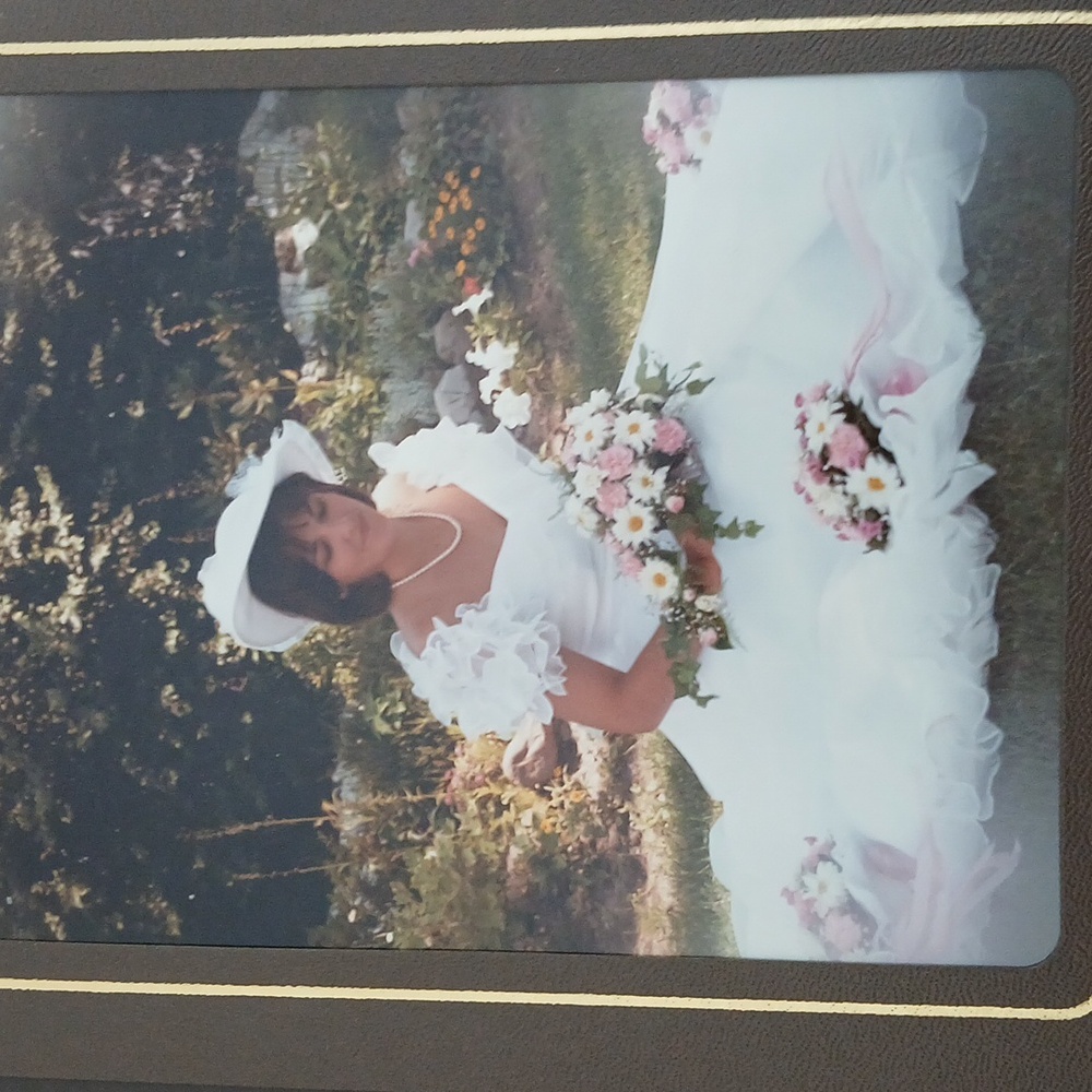 VINTAGE 1985 Wedding Dress